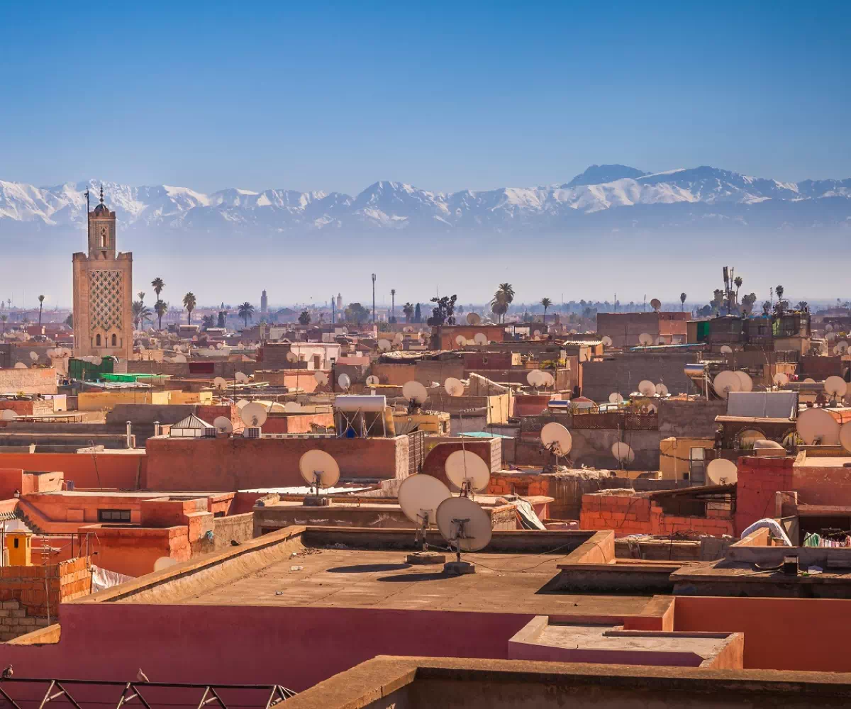 moderate weather of marrakech